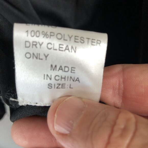 Tadashi Shoji Dress Womens Large Black Twisted Knot Ruched Formal Event NEW - Picture 14 of 16